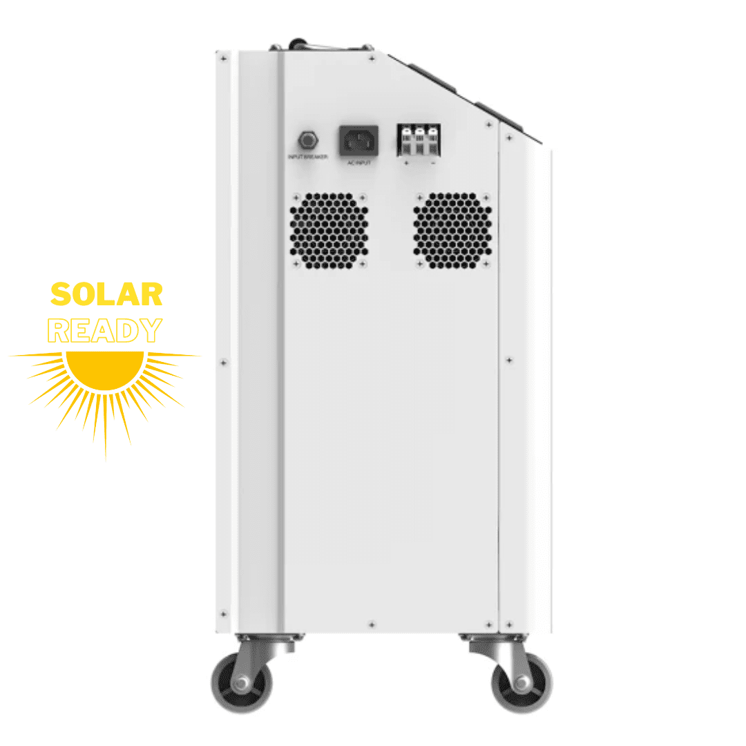 The Goscor portable inverter series all-in-one energy storage solution.